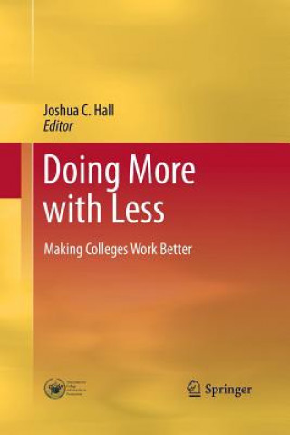 Könyv Doing More with Less Joshua C. Hall