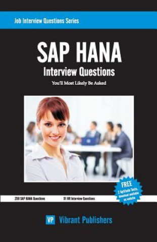 Carte SAP HANA Interview Questions Vibrant Publishers