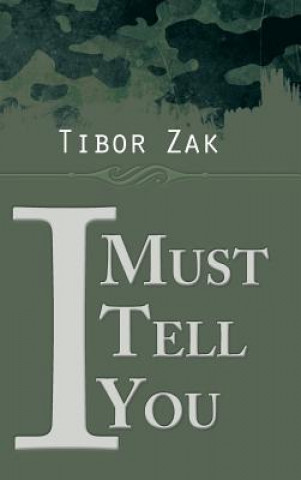 Книга I Must Tell You Tibor Zak