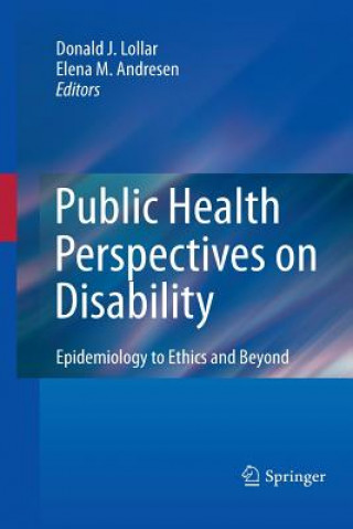 Kniha Public Health Perspectives on Disability Elena M. Andresen