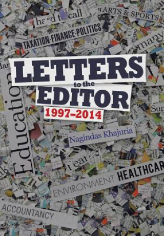 Kniha Letters to the Editor Nagindas Khajuria