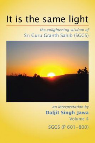 Könyv It is the same light Daljit Singh Jawa