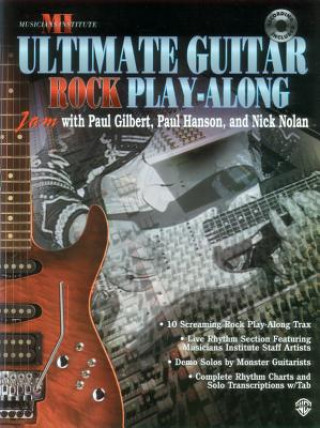 Kniha Ultimate Guitar Rock Play-along Paul Gilbert