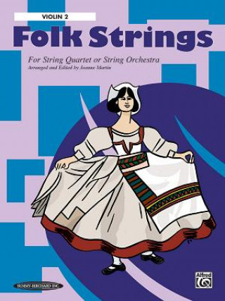 Книга FOLK STRINGS STR QRTSTR ORCH Joanne Martin