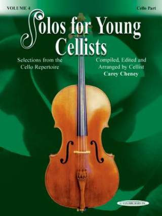 Kniha SUZUKI SOLOS YOUNG CELLISTS 4 VCPNO CAREY CHENEY