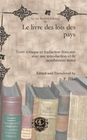 Könyv Le livre des lois des pays F. Nau