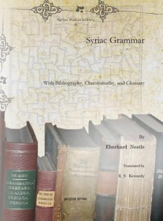 Kniha Syriac Grammar EBERHARD NESTLE