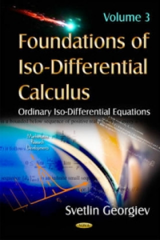 Carte Foundations of Iso-Differential Calculus Svetlin Georgiev