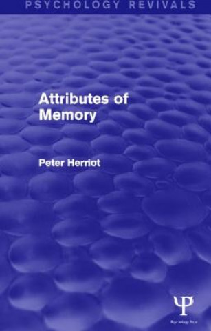 Книга Attributes of Memory Peter Herriot