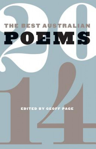 Kniha Best Australian Poems 2014 GEOFF PAGE