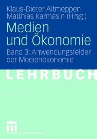 Книга Medien Und OEkonomie 9783531901954