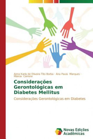 Książka Consideracoes Gerontologicas em Diabetes Mellitus Borba Anna Karla De Oliveira Tito