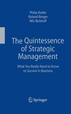 Kniha Quintessence of Strategic Management Philip Kotler