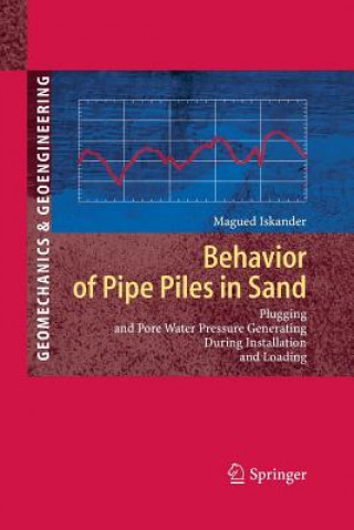 Könyv Behavior of Pipe Piles in Sand Magued Iskander