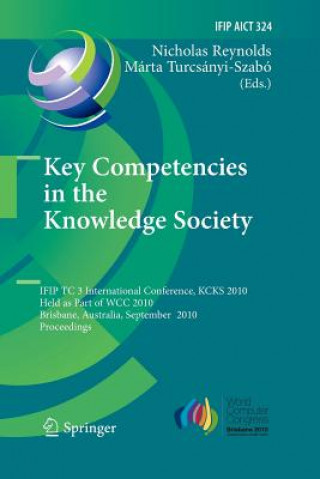 Könyv Key Competencies in the Knowledge Society NICOLAS REYNOLDS