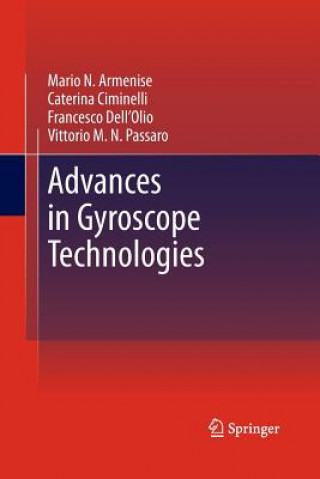 Kniha Advances in Gyroscope Technologies Francesco Dell'olio