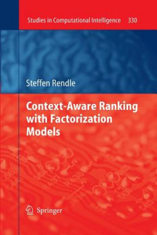 Книга Context-Aware Ranking with Factorization Models Steffen Rendle