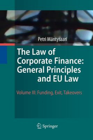 Carte Law of Corporate Finance: General Principles and EU Law PETRI M NTYSAARI