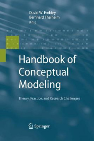 Könyv Handbook of Conceptual Modeling David W. Embley