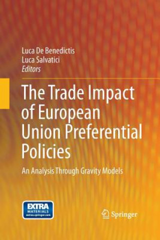 Könyv Trade Impact of European Union Preferential  Policies Luca De Benedictis