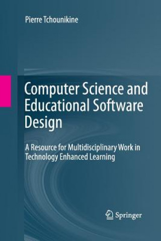 Buch Computer Science and Educational Software Design Pierre Tchounikine