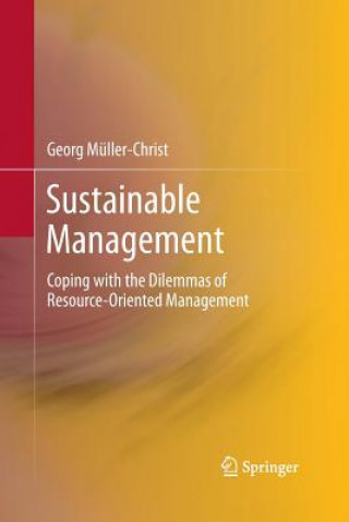 Kniha Sustainable Management Georg Muller-Christ
