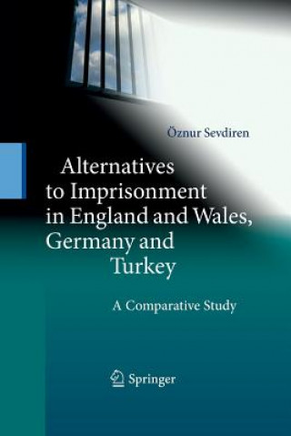 Könyv Alternatives to Imprisonment in England and Wales, Germany and Turkey Oznur Sevdiren