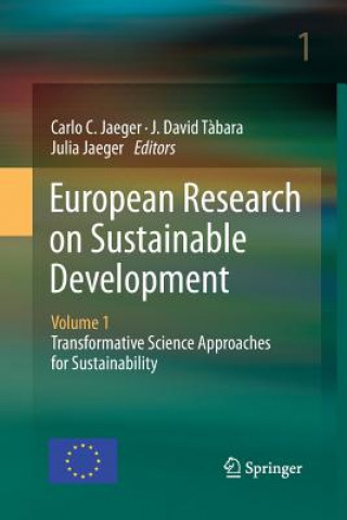 Kniha European Research on Sustainable Development Carlo C. Jaeger