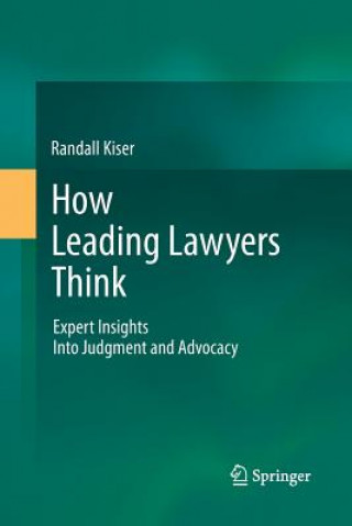 Knjiga How Leading Lawyers Think Randall Kiser