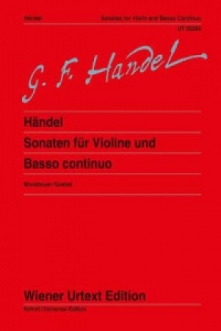 Βιβλίο SONATAS GEORGE FRIDE HANDEL