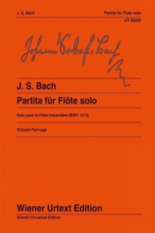 Książka PARTITA A MINOR BWV 1013 JOHANN SEBASTI BACH