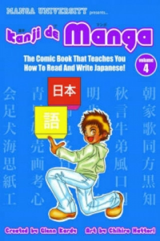 Kniha Kanji De Manga Glenn Kardy