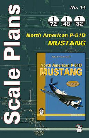 Könyv Scale Plans No. 14: North American P-51D Mustang Dariusz Karnas