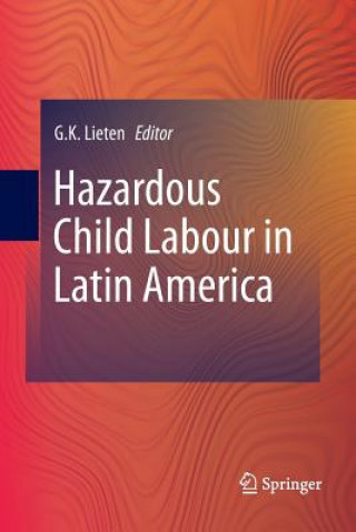 Kniha Hazardous Child Labour in Latin America G. K. Lieten