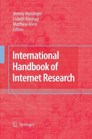 Kniha International Handbook of Internet Research Matthew Allen