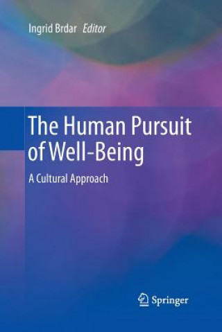 Livre Human Pursuit of Well-Being INGRID BRDAR