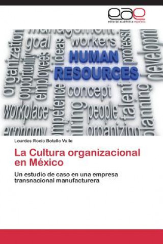 Könyv Cultura organizacional en Mexico Botello Valle Lourdes Rocio