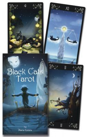 Carte Black Cats Tarot Deck Maria Kuara