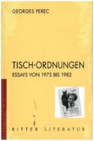 Książka Tisch-Ordnungen Georges Perec