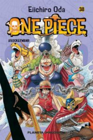 Книга One Piece 38 Rocketman Eiichiro Oda