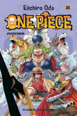 Książka One Piece 38 Rocketman Eiichiro Oda