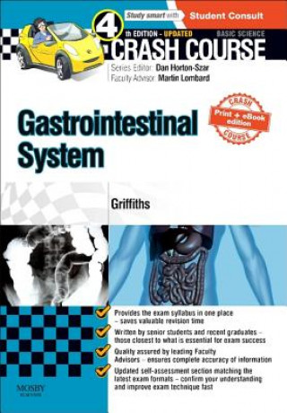 Kniha Crash Course Gastrointestinal System Updated Print + eBook edition Megan Griffiths