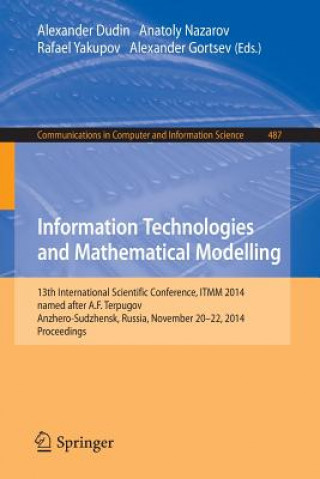 Kniha Information Technologies and Mathematical Modelling Alexander Dudin