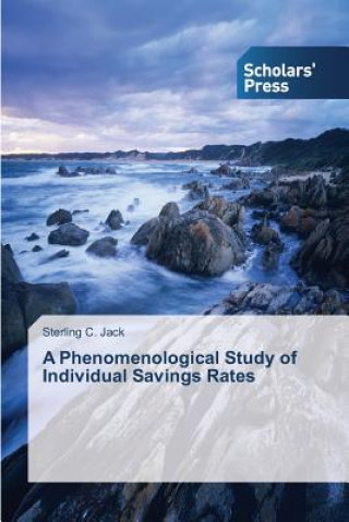 Βιβλίο Phenomenological Study of Individual Savings Rates Jack Sterling C