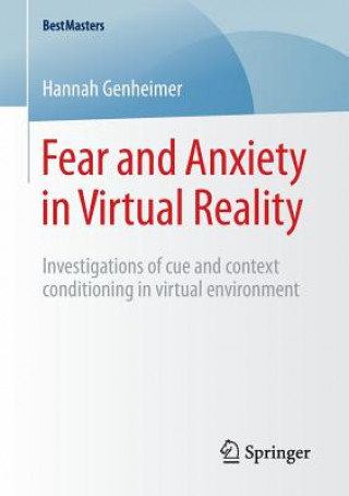 Könyv Fear and Anxiety in Virtual Reality Hannah Genheimer