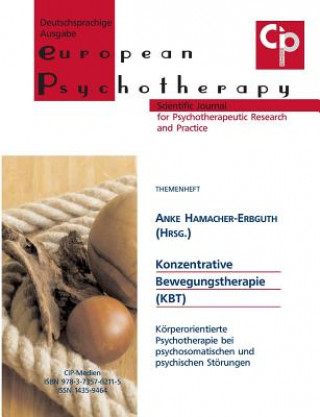 Kniha Konzentrative Bewegungstherapie Anke Hamacher-Erbguth