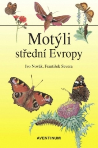 Kniha Motýli střední Evropy Novák Ivo