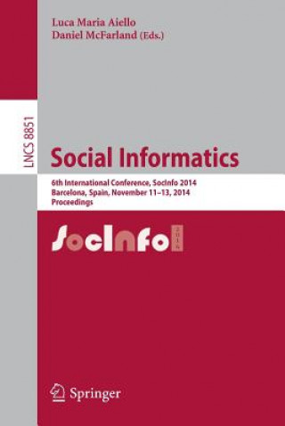 Livre Social Informatics Luca Maria Aiello