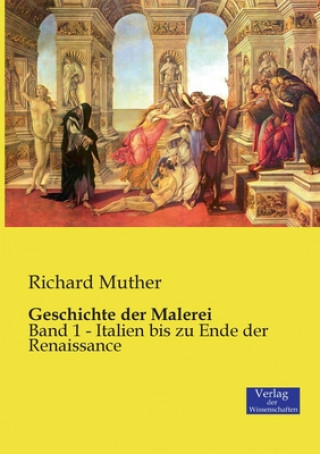 Carte Geschichte der Malerei Richard Muther