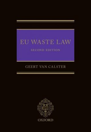 Könyv EU Waste Law GEERT VAN CALSTER
